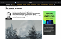 Forbes: Kto zarabia na smogu